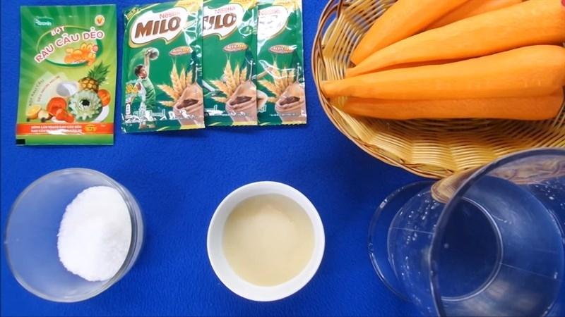 Nguyên liệu làm bánh Trung thu Milo