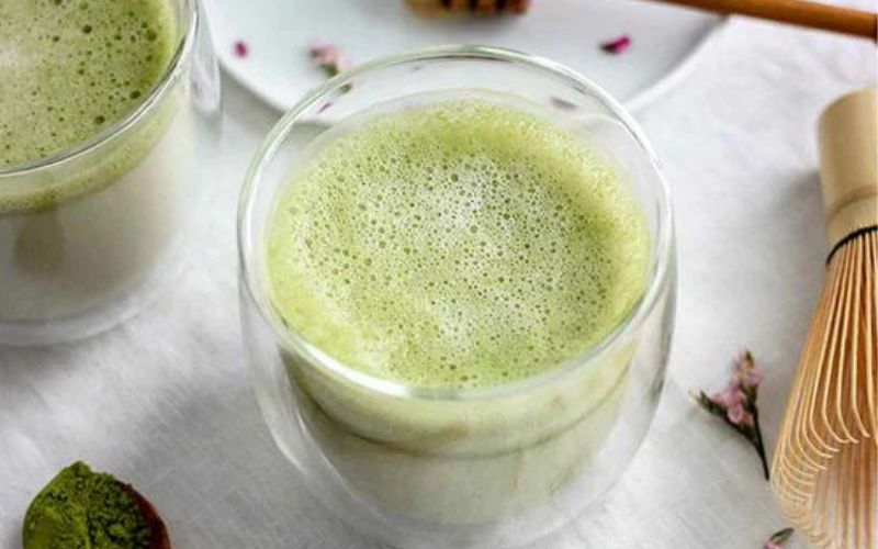 Nước dừa matcha