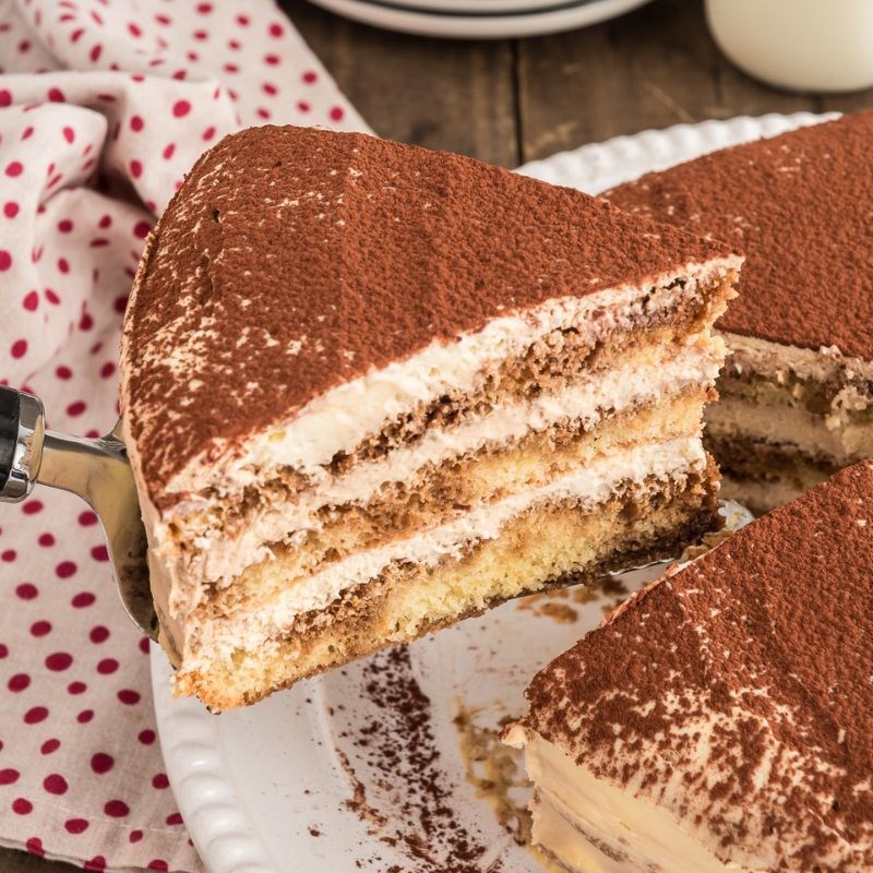 Làm bánh sinh nhật tiramisu bằng lò chiên không dầu